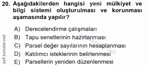 Soru 20