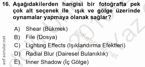 Soru 16