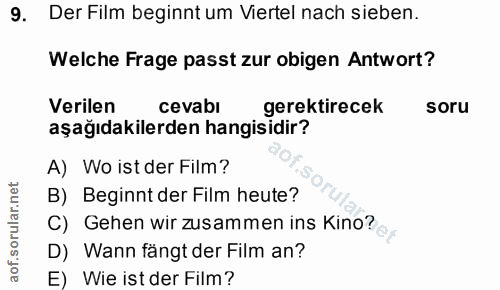 Soru 9