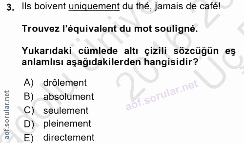 Soru 3