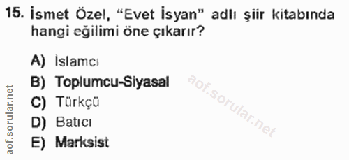 Soru 15