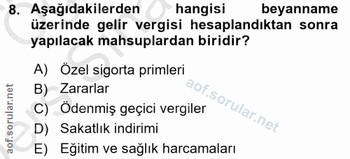 Soru 8