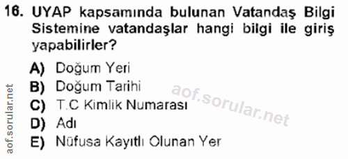 Soru 16