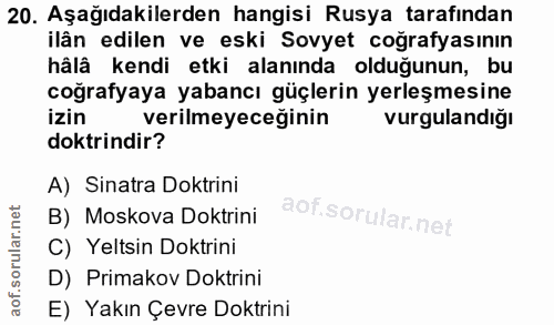 Soru 20