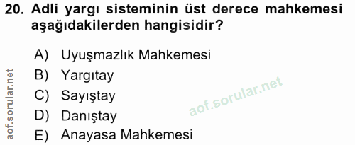 Soru 20
