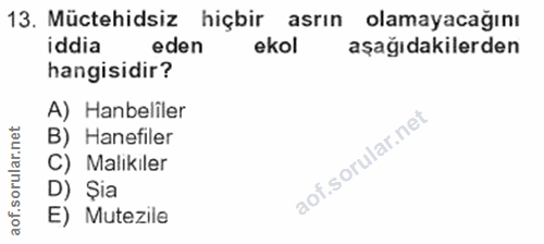 Soru 13