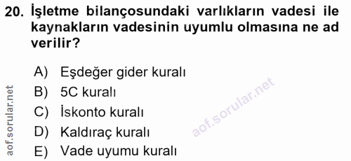 Soru 20