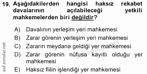 Soru 19