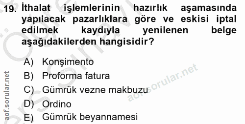 Soru 19