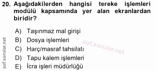 Soru 20
