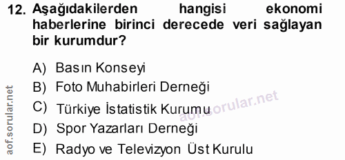 Soru 12