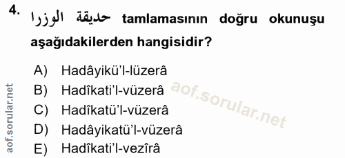 Soru 4