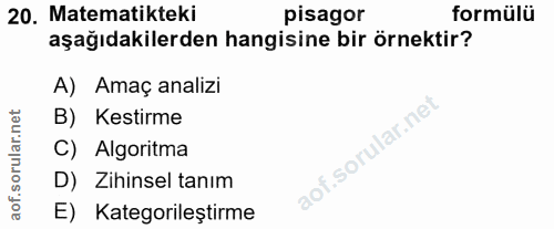 Soru 20