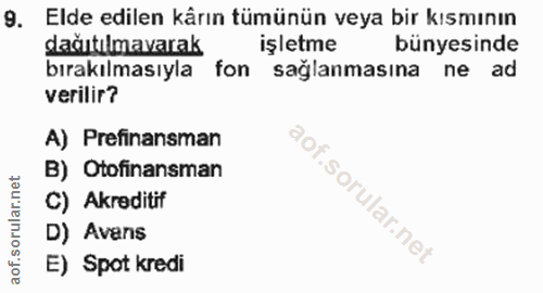 Soru 9