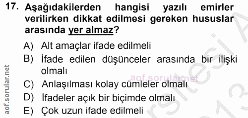 Soru 17