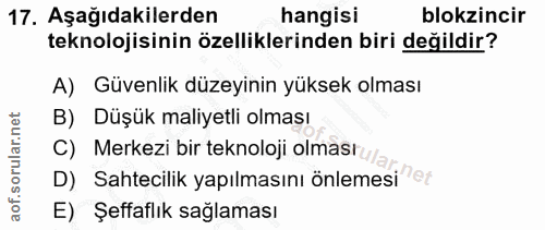 Soru 17