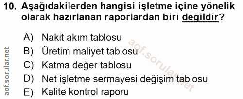 Soru 10