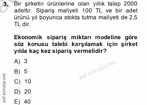 Soru 3