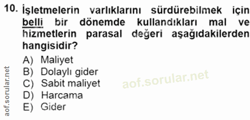 Soru 10