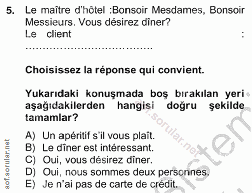 Soru 5