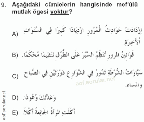 Soru 9