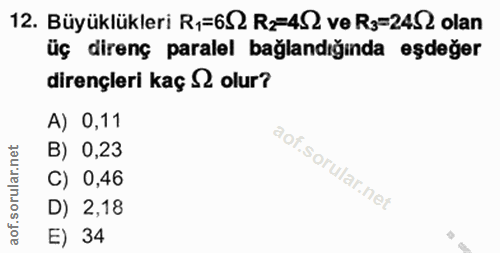 Soru 12