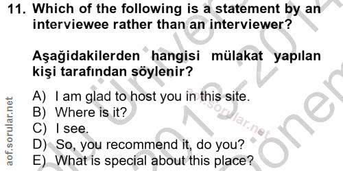 Soru 11