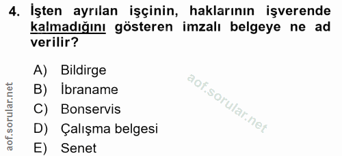Soru 4