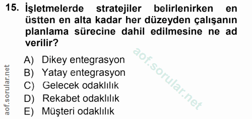Soru 15