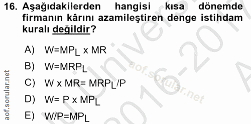 Soru 16