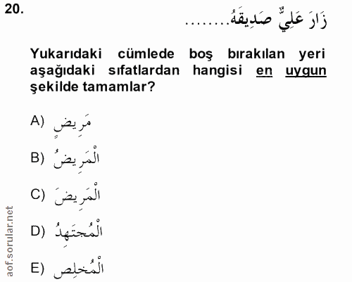 Soru 20