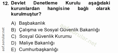 Soru 12