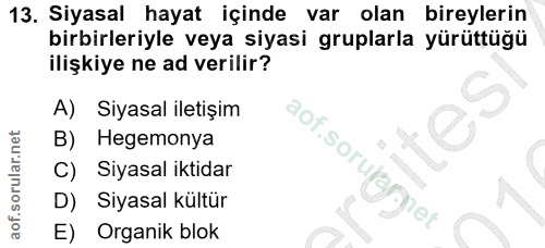 Soru 13