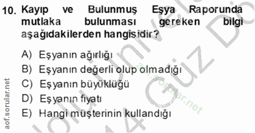 Soru 10