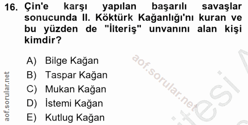 Soru 16