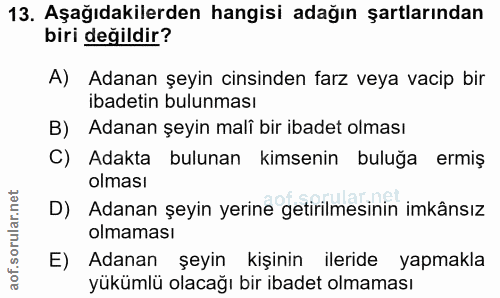 Soru 13