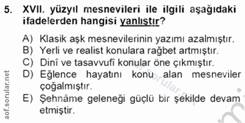 Soru 5