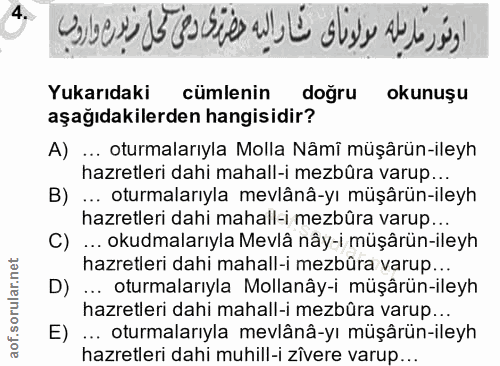 Soru 4