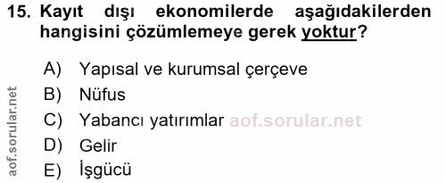 Soru 15