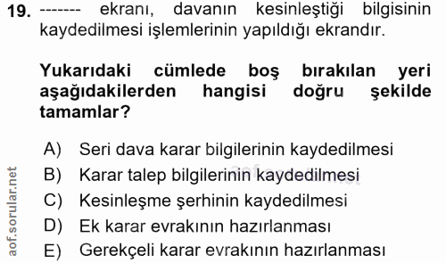 Soru 19
