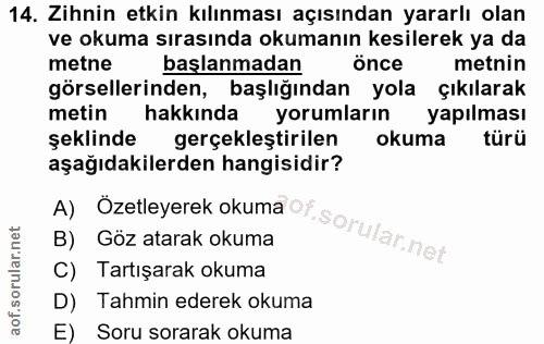 Soru 14