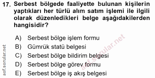 Soru 17