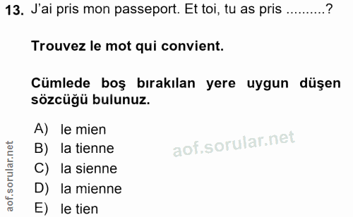 Soru 13