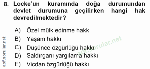 Soru 8