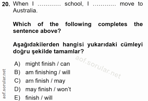 Soru 20