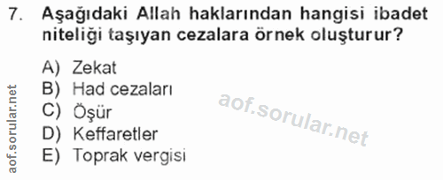 Soru 7