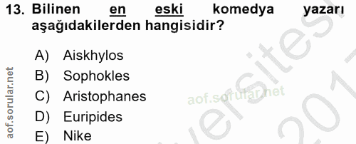 Soru 13