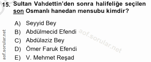 Soru 15