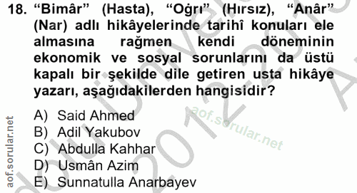 Soru 18