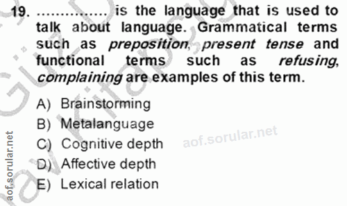 Soru 19